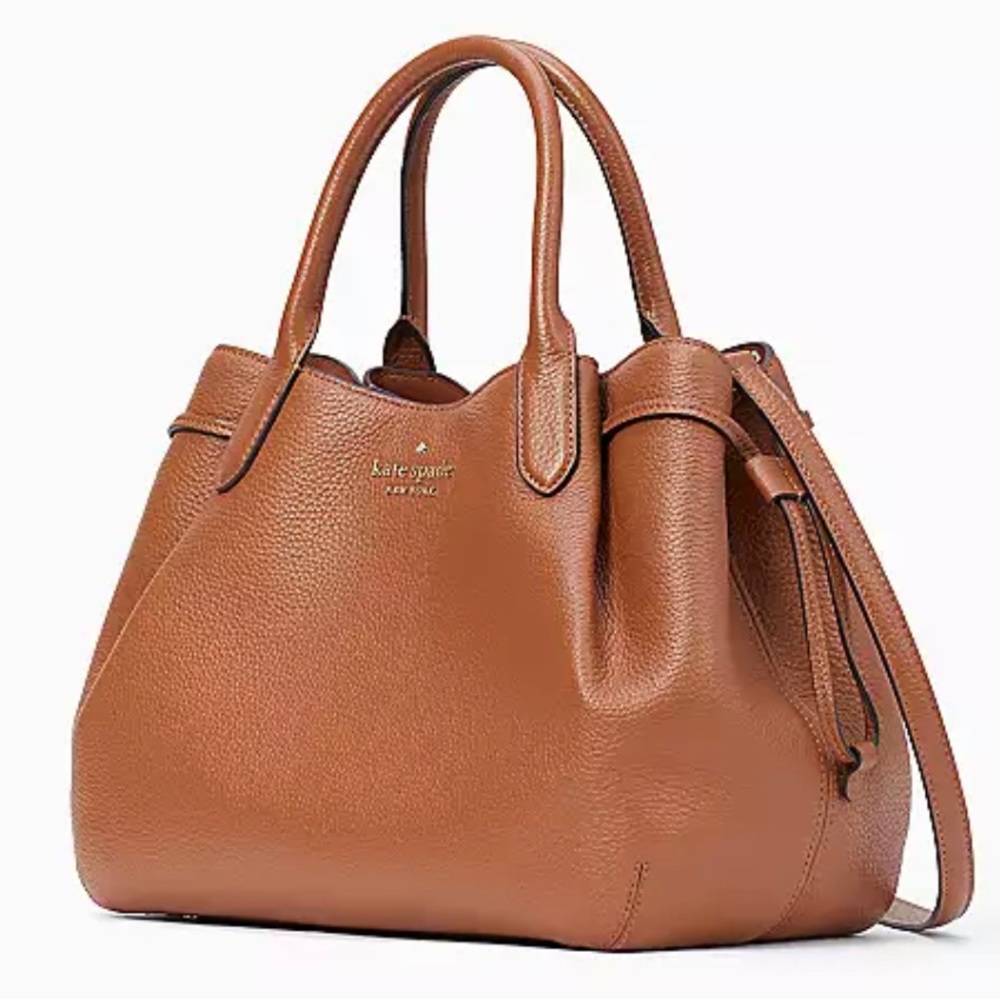 kate spade Dumpling Large Satchel in warm gingerbread